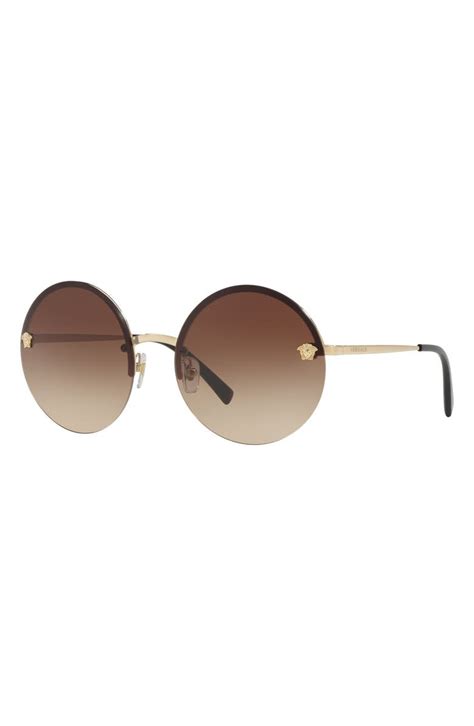 round versace sunglasses|versace 59mm round sunglasses.